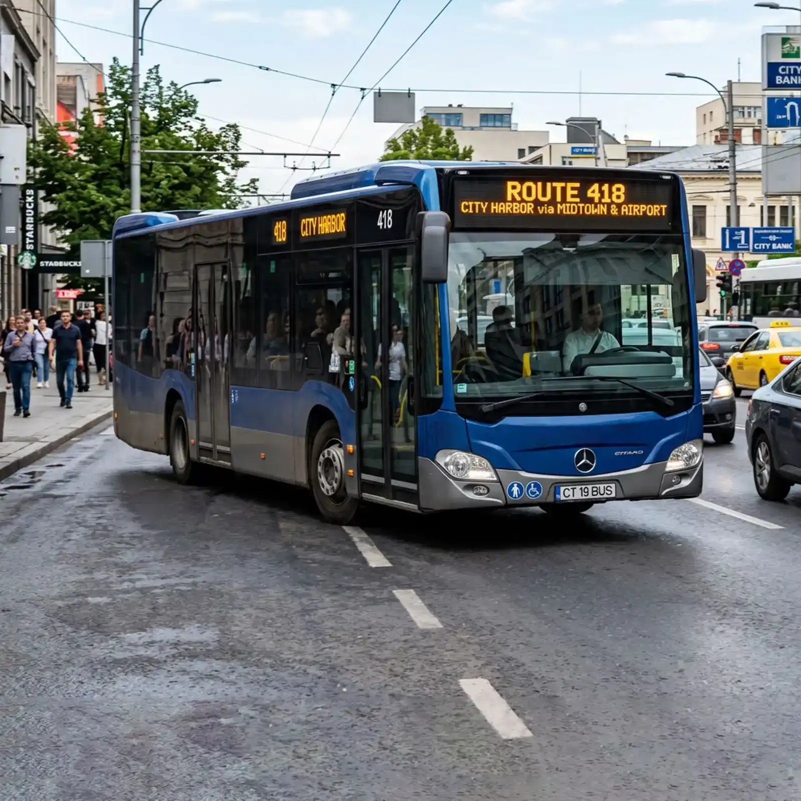 Experiencia de los pasajeros de autobús