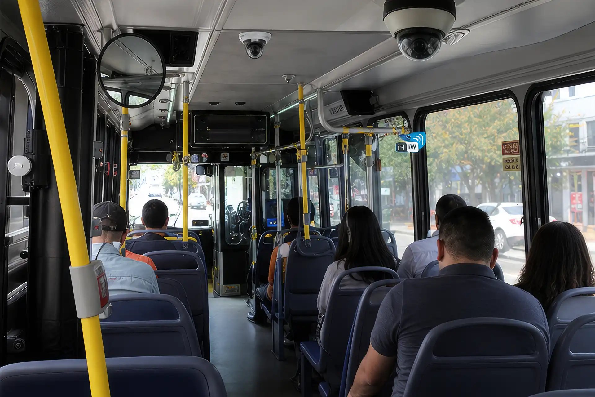 Autobús-Seguridad-Protección-Sub