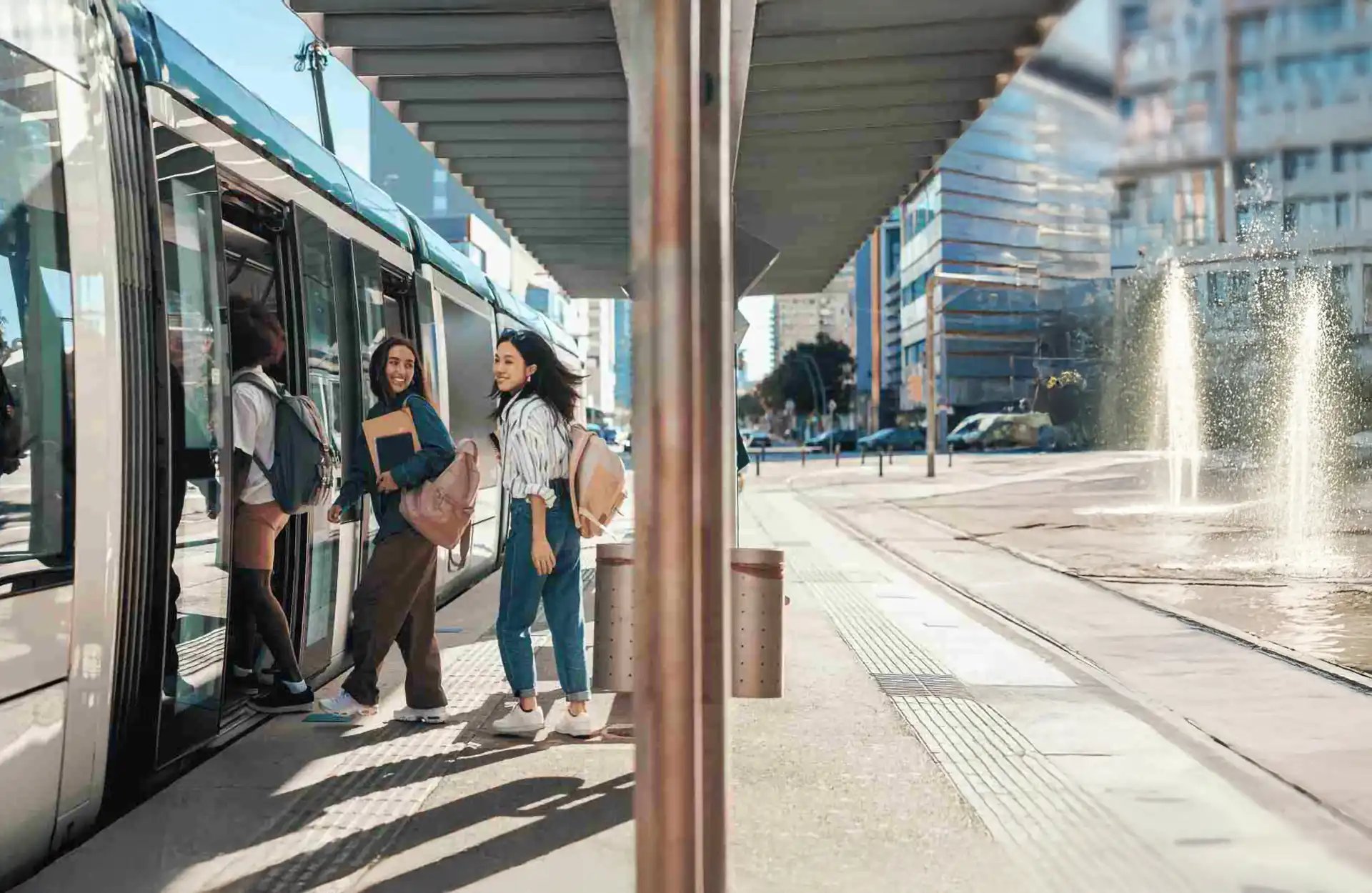 Barandilla de embarque de pasajeros