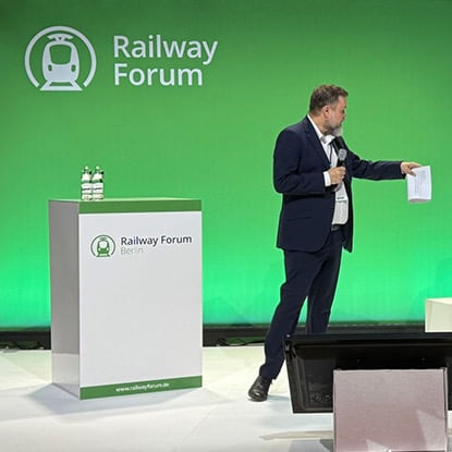 Presentación en el Foro Ferroviario